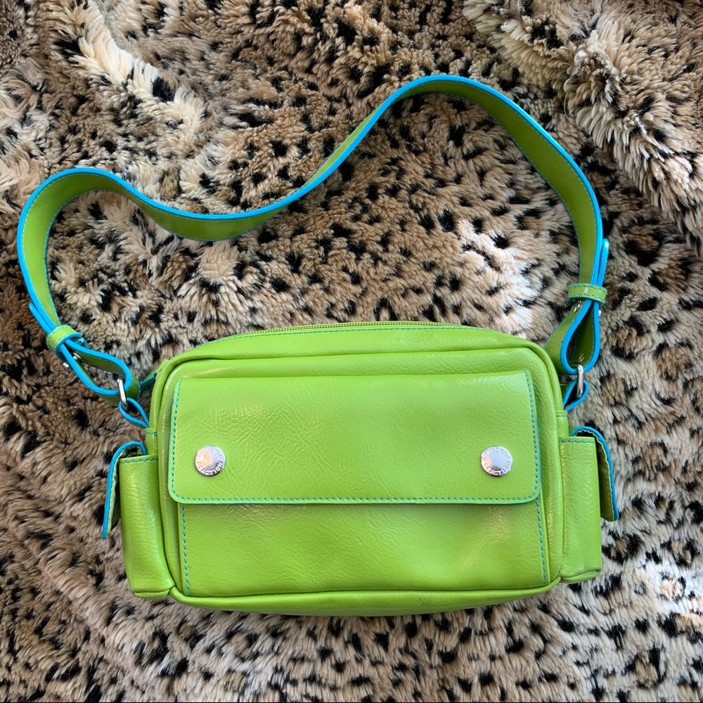 Bundle Deal $6: Kenneth Cole Reaction—small, lime green shoulder bag